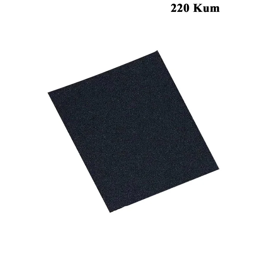 220 Kum Su Zımparası Kağıt Zımpara 23x28
