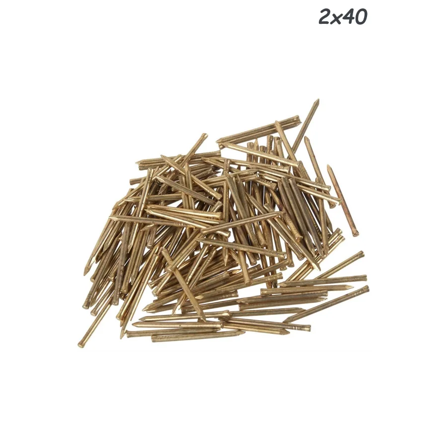 2x40 Çelik Çivi Parke ve Süpürgelik Çivisi 4 Cm 100 Adet