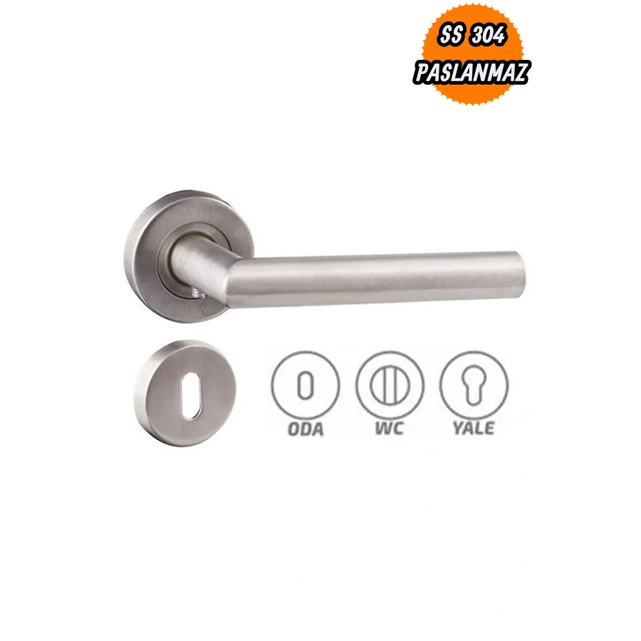 304 Kalite Paslanmaz Kapı Kolu Takım