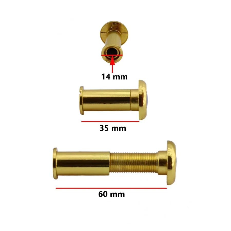35-60 mm Ayarlanabilir Gold Kapı Dürbünü Albirifin Çelik Kapı Dürbün Altın