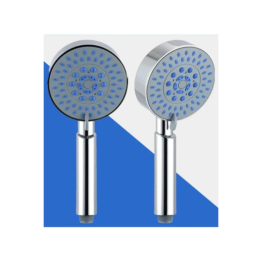 5 Fonksiyonlu Lüks Duş Seti Geniş Başlıklı Hortum Asma Aparatı Set