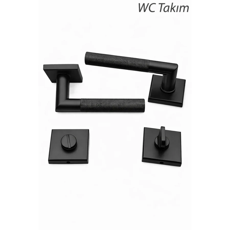 Nobel Hatay Siyah Rozetli Kapı Kolu