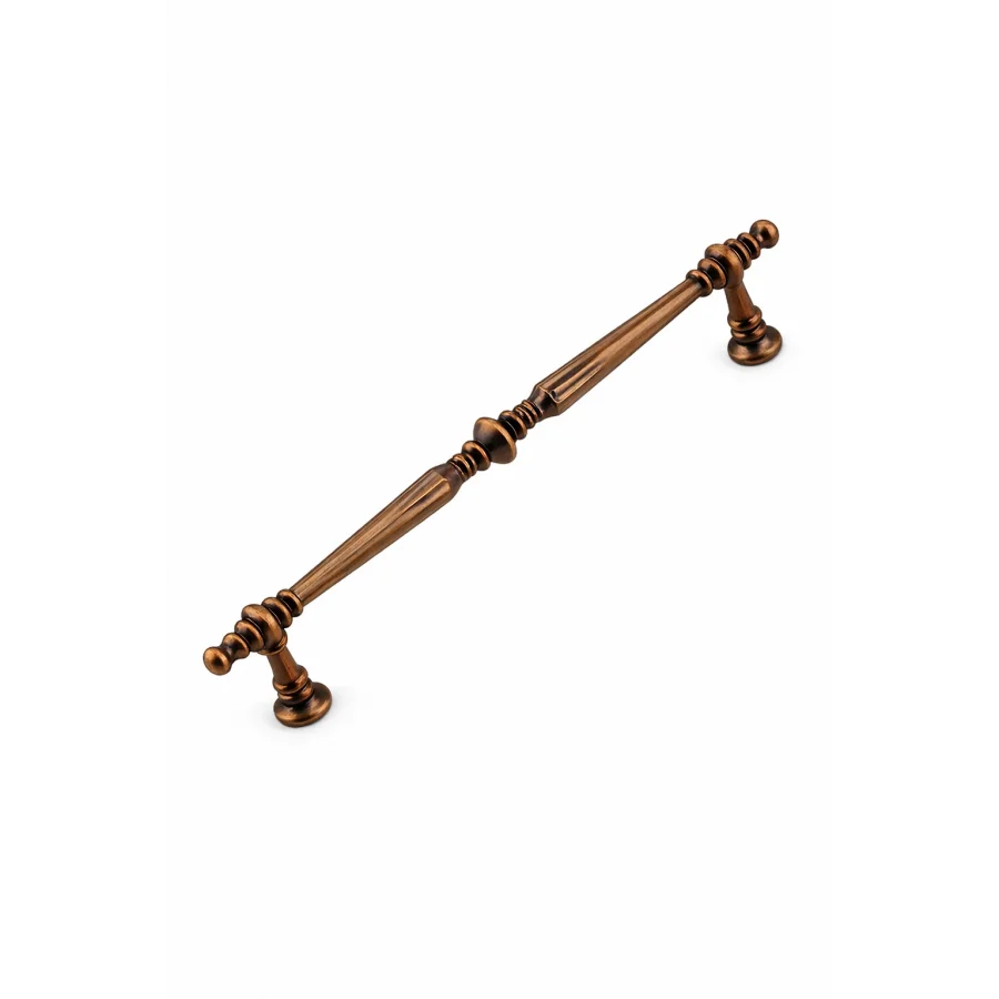 128 mm Muse Antik Bakır Kulp Rustik Mobilya Kulpu