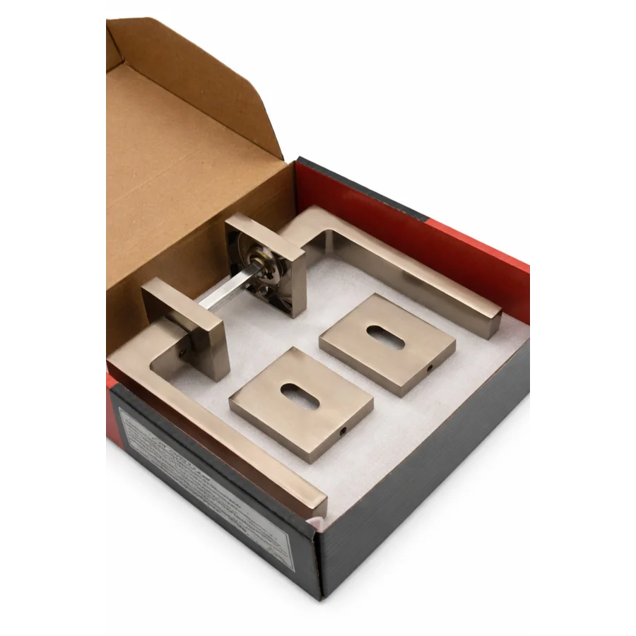 Nobel Karsima Satine Bronz Rozetli Kapı Kolu