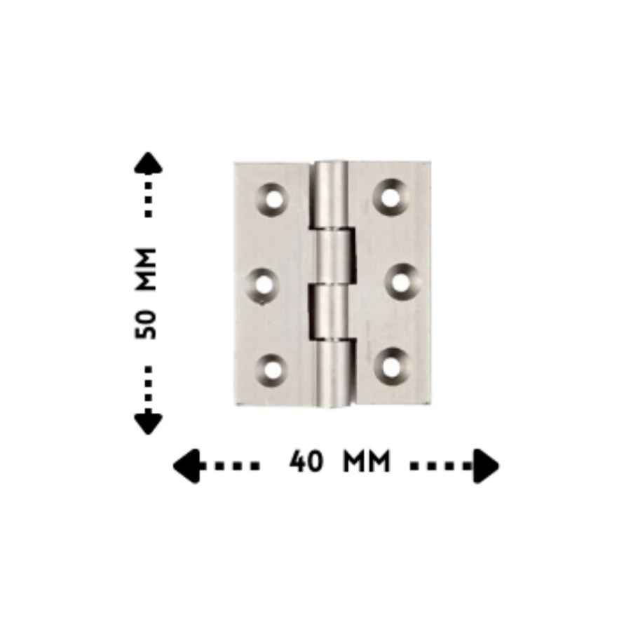 Alüminyum Yaprak Menteşe Saten 5 Cm