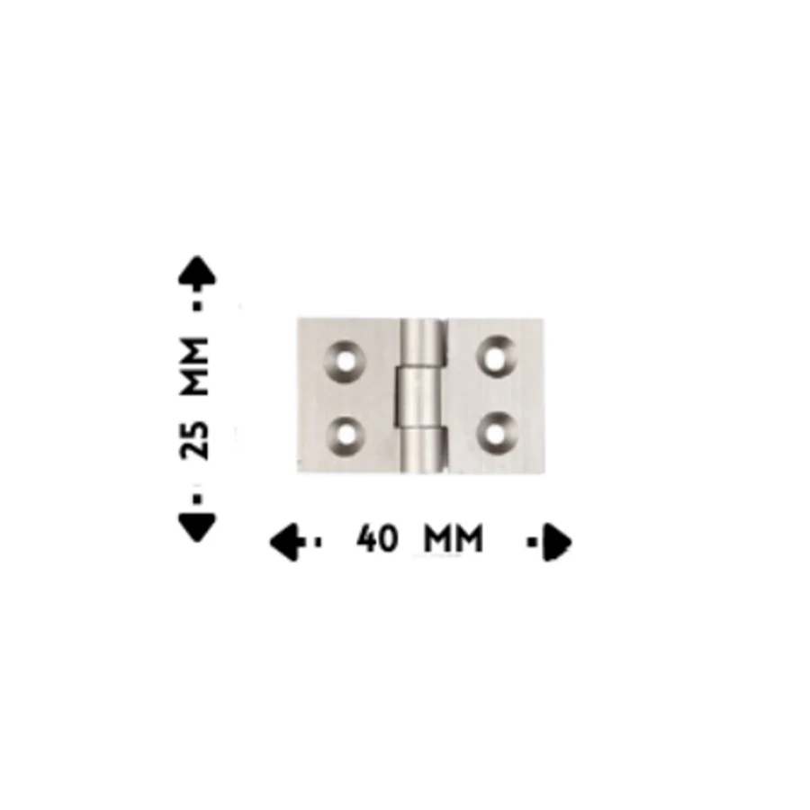Alüminyum Yaprak Menteşe Saten 2.5 Cm