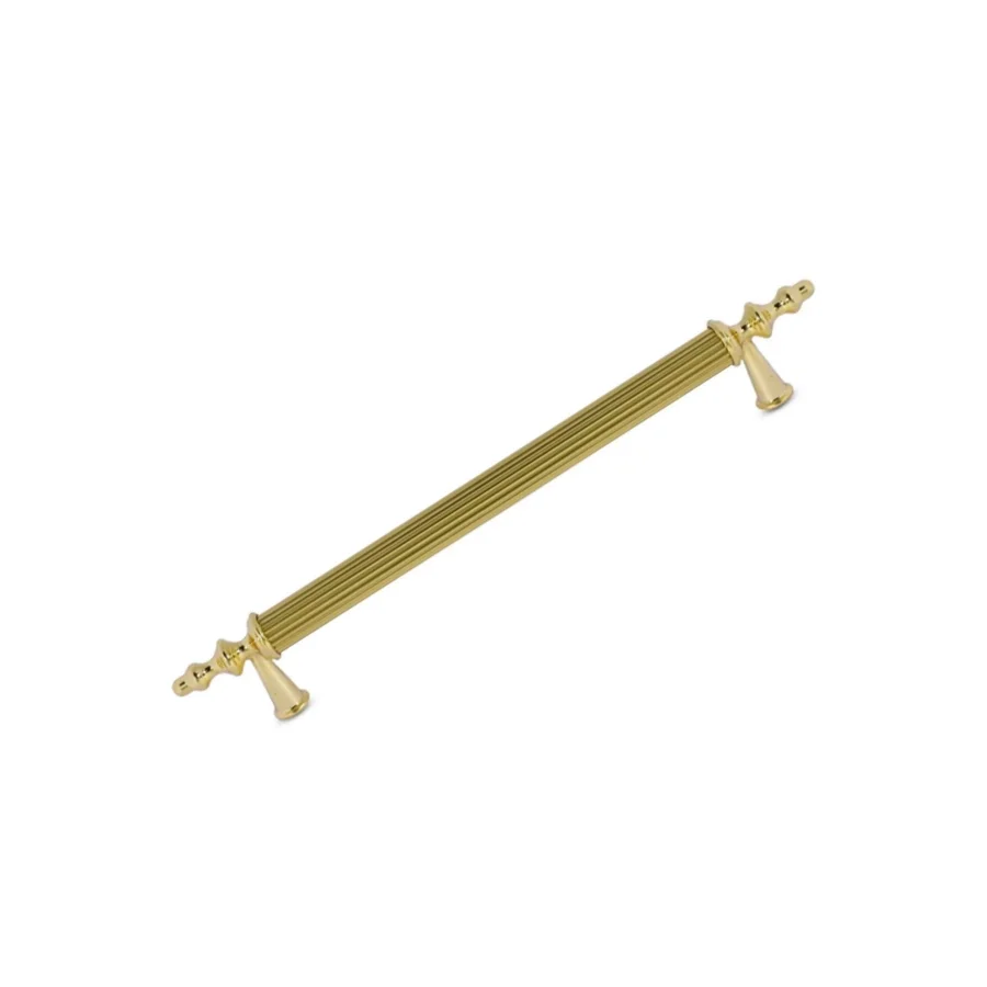 96 mm Ovacık Altın Rustik Metal Kulp Mobilya Dolap Kapak Çekmece Kulpu Gold