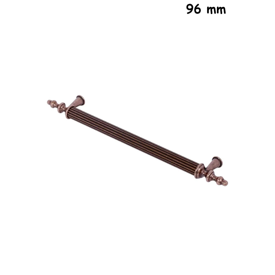 96 mm Ovacık Antik Rustik Metal Kulp Mobilya Dolap Kapak Çekmece Kulpu