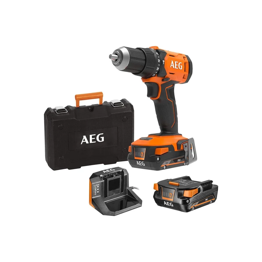 AEG BSB 18G4-202C 18 V Çift Akülü Darbeli Matkap