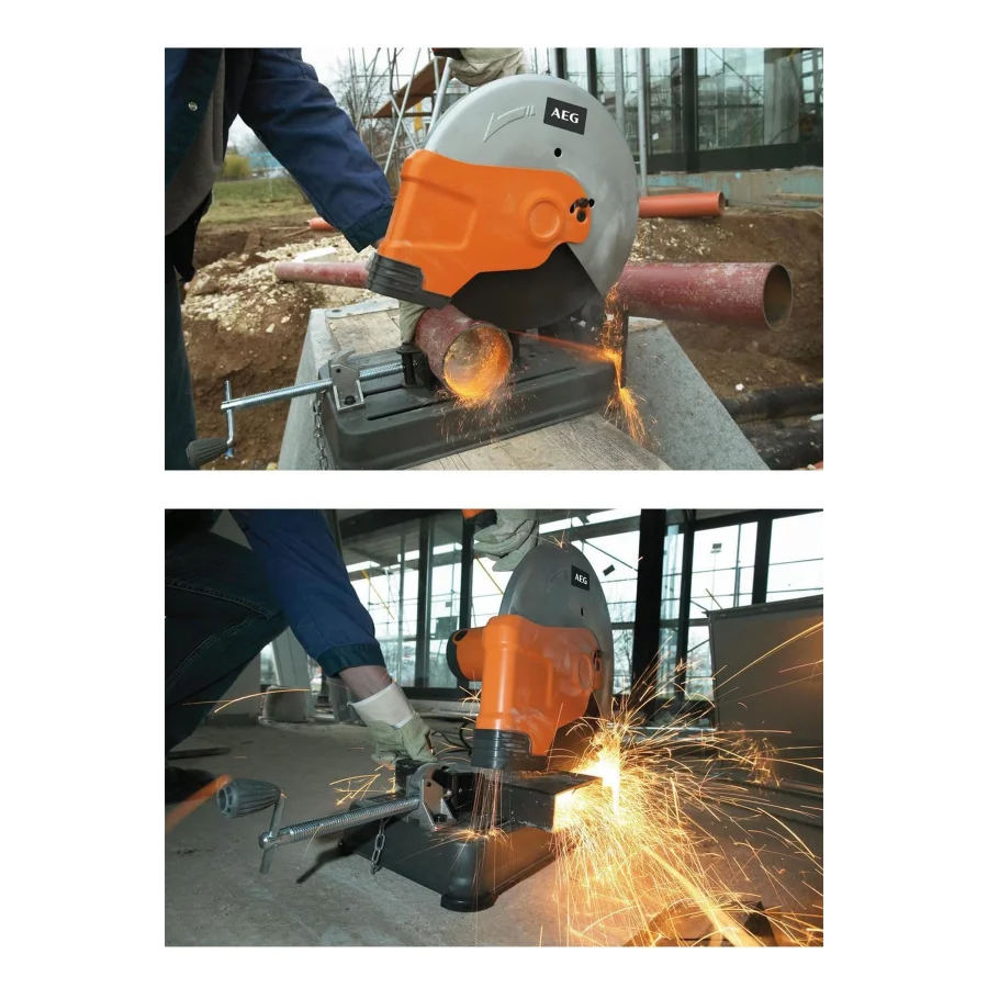 AEG SMT355 Metal ve Profil Kesme Makinası 2300 W