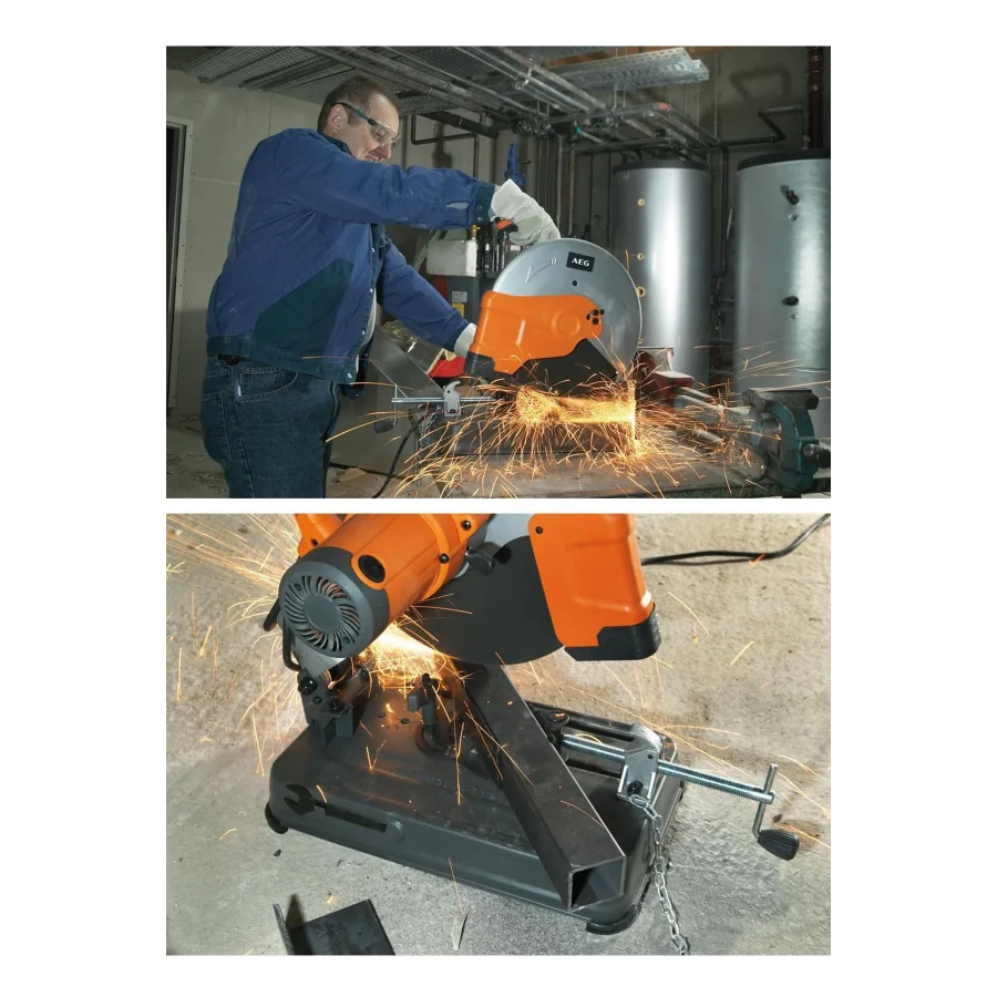 AEG SMT355 Metal ve Profil Kesme Makinası 2300 W