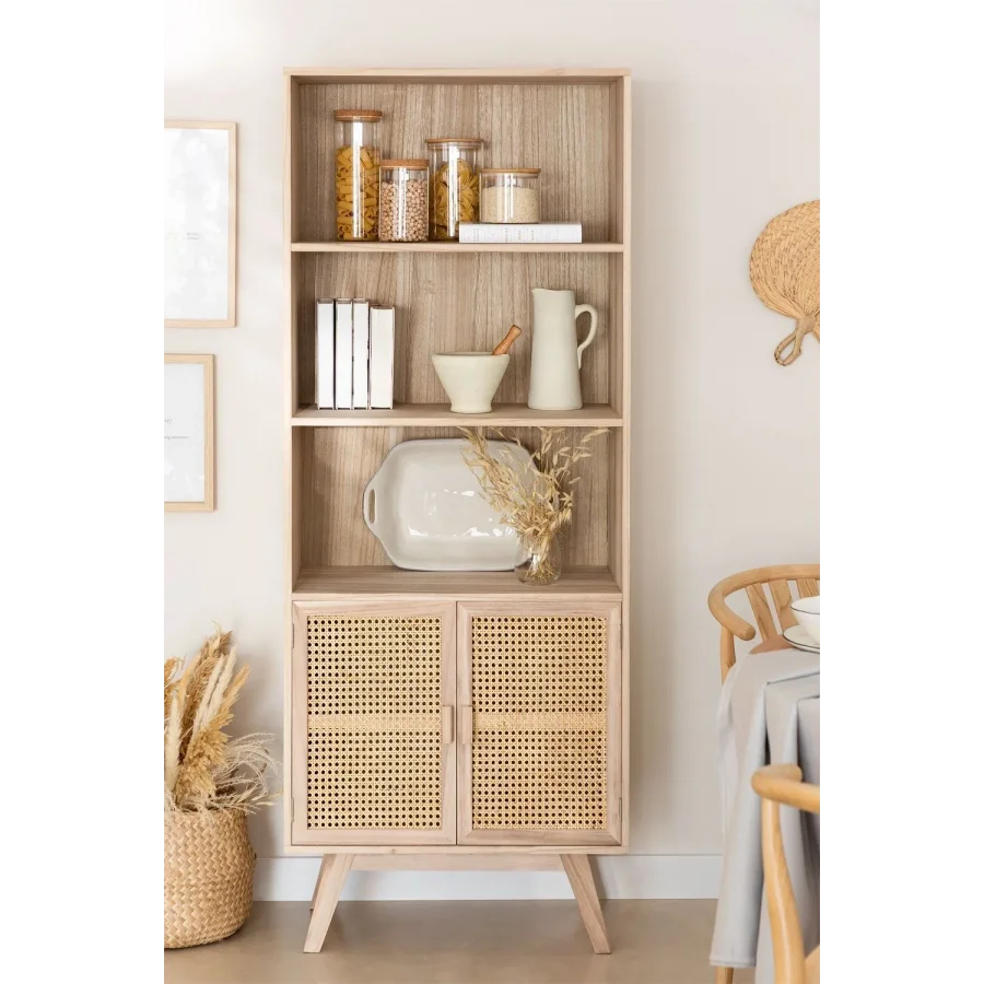 Ahşap Hazeran Kapak Detaylı Büfe, Konsol 62x177x35 Cm