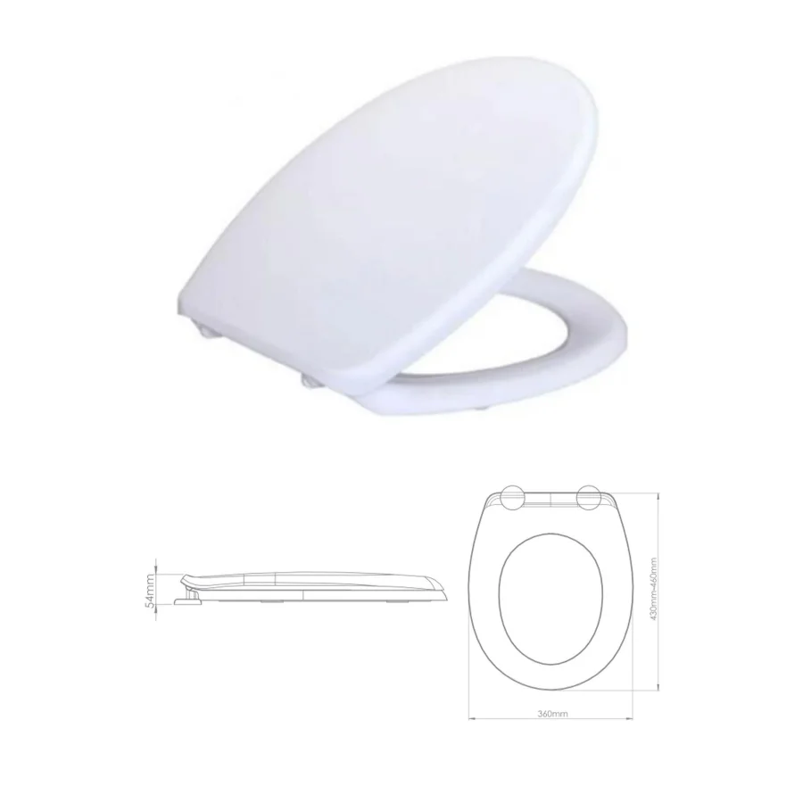 Akdeniz Standart Klozet Kapağı