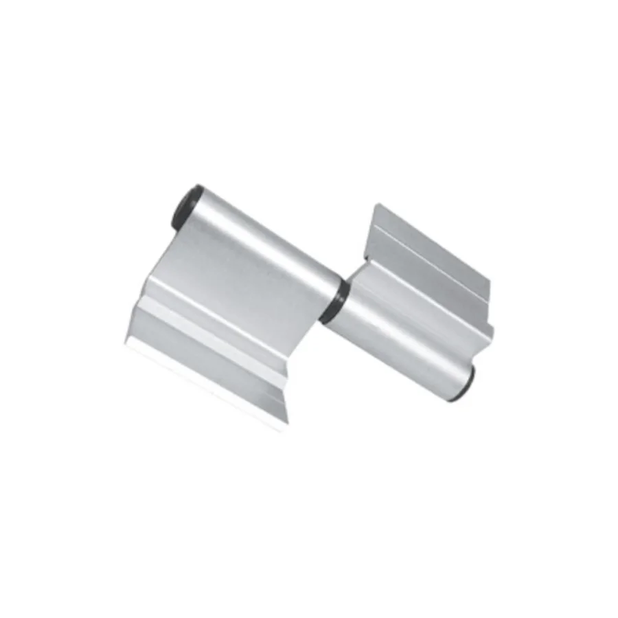 Aldoks Alüminyum Üstten Basma Menteşe Eloksal