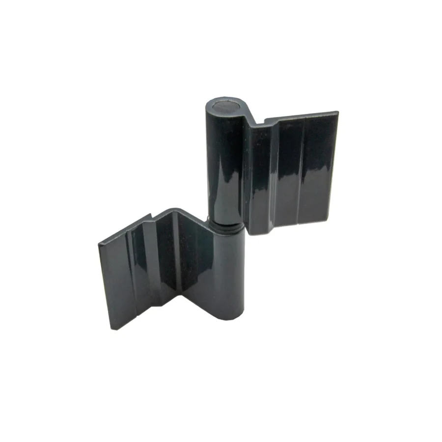 Aldoks Siyah Alüminyum Geçme Menteşe