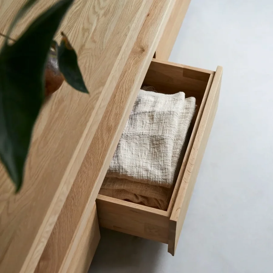 Anoa Masif Ahşap Tv Ünitesi 180x50x40 Cm