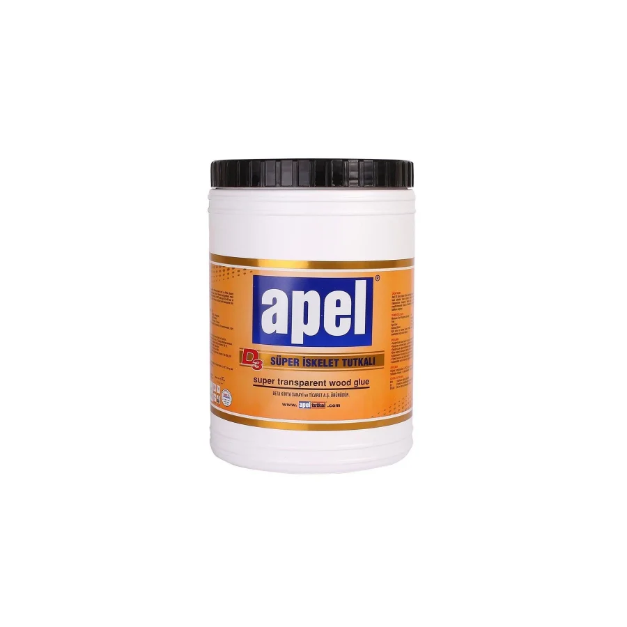 Apel D3 Şeffaf Süper İskelet Tutkalı 4 Kg