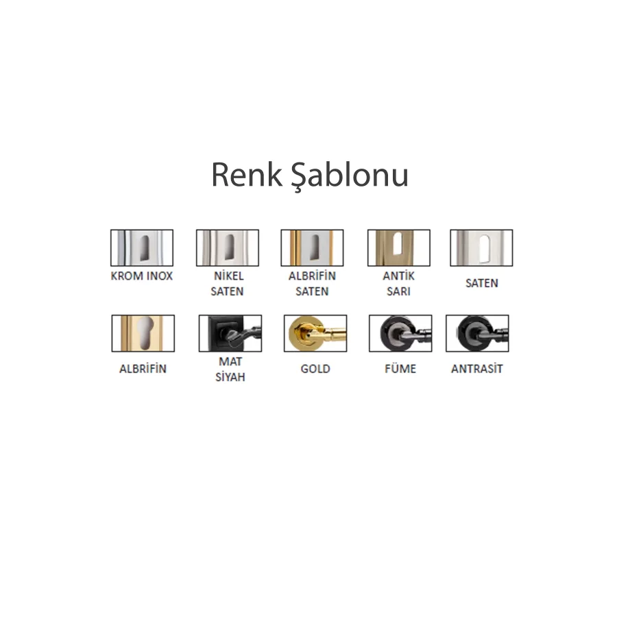 Aras Çekme Kol Sürgülü Kapı Kolu