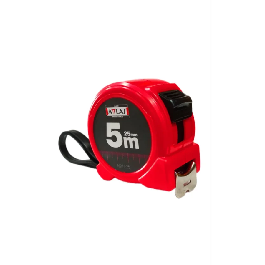 Attlas Şerit Metre 5 Metre x 25 Mm ASM525