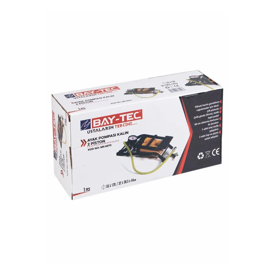 Ayak Pompası Kalın 2 Piston