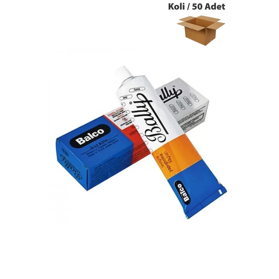 Balco Bally 150 Gr Tüp Yapıştırıcı Bali Koli 50 Adet