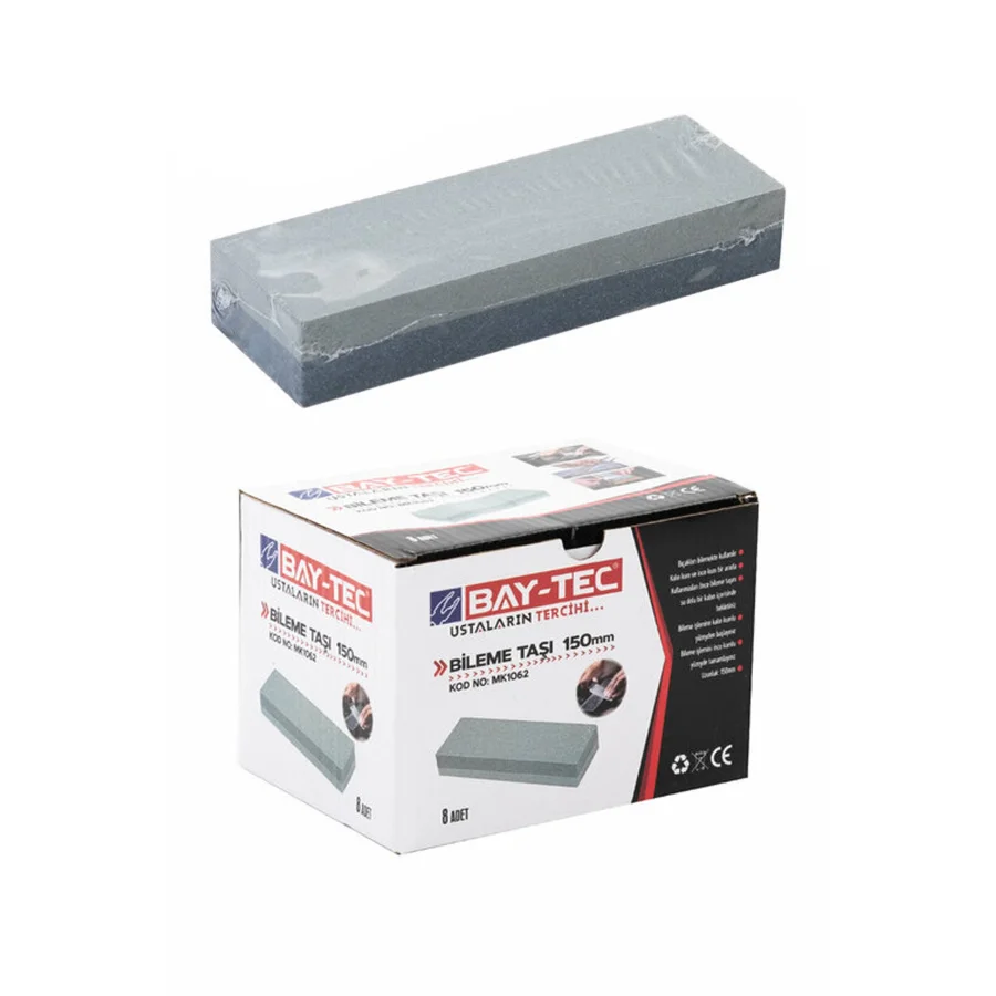 Bay-Tec MK1062 Bileme Taşı 150mm Paket 8 Adet