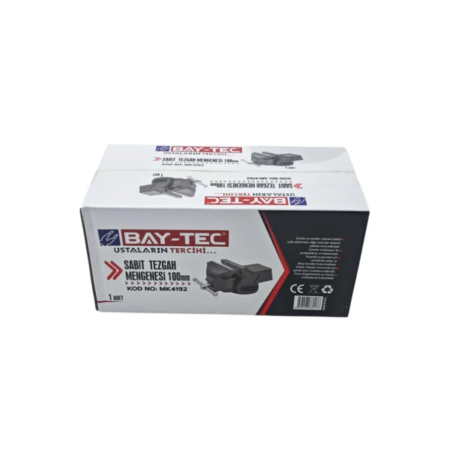 Bay-Tec MK4192 Sabit Tezgah Mengenesi 100 Mm