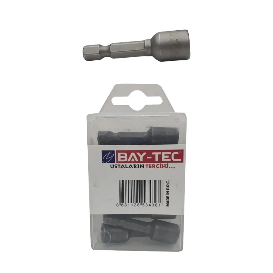 Bay-Tec MU2182 Manyetik Somun Adaptörü 12x45mm Paket 8 Adet