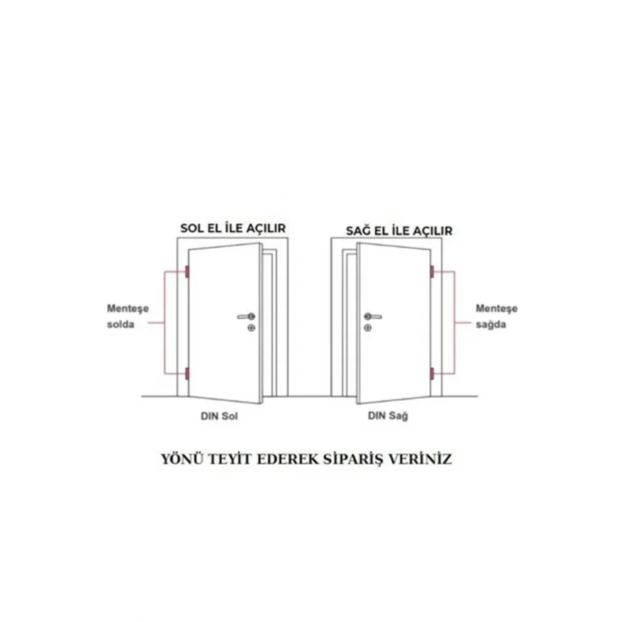 Bravo Nikel Saten WC Kapı Kolu + Sessiz Döndürülebilir Dilli WC Kilit 40-23 Mm Takım