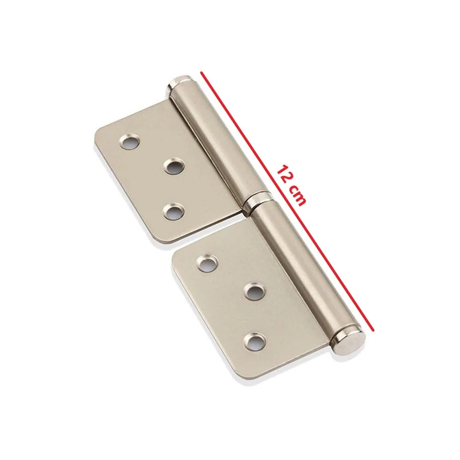 Çelik Yönsüz Cerman Menteşe Saten Kapı Menteşesi 12 Cm