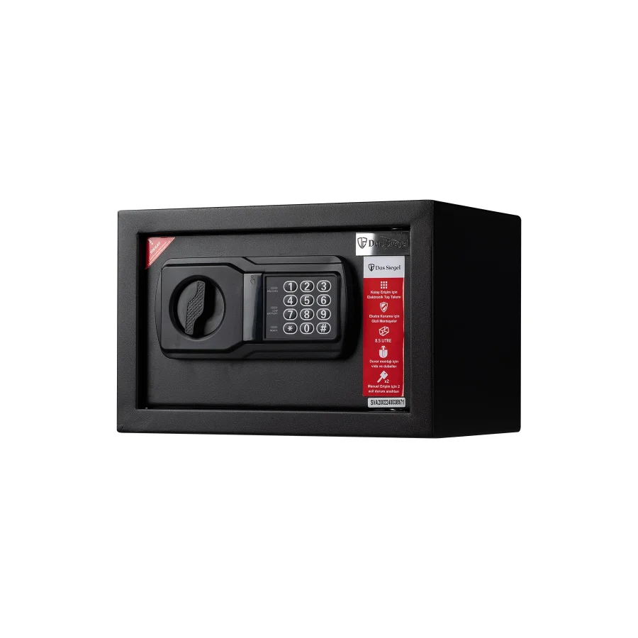 Das Siegel 20DSBS Elektronik Şifreli ve Anahtarlı Çelik Kasa