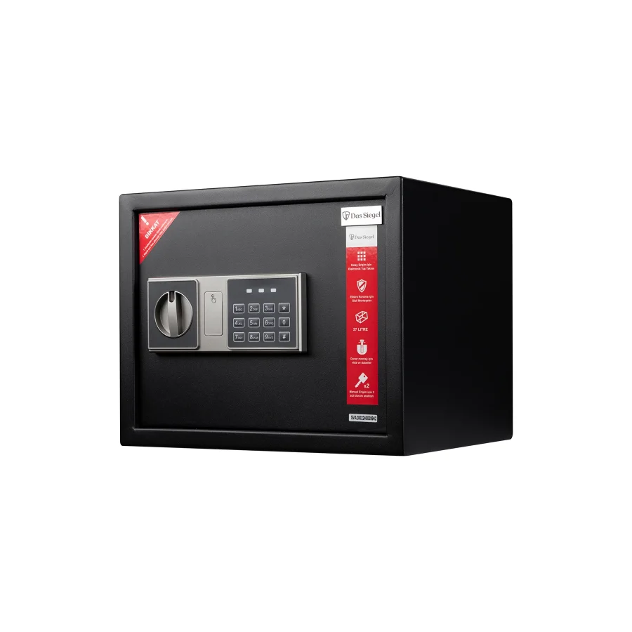 Das Siegel 30DSB Elektronik Şifreli ve Anahtarlı Çelik Kasa