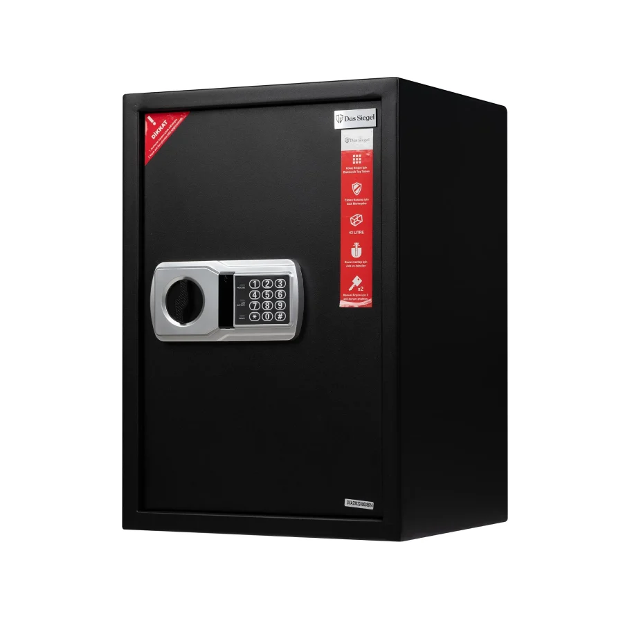 Das Siegel 50DSAB Elektronik Şifreli ve Anahtarlı Çelik Kasa
