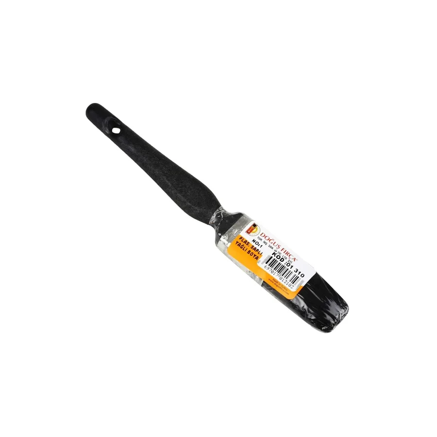 Doğuş 01310 Plastik Saplı Yağlı Boya Fırçası No:1