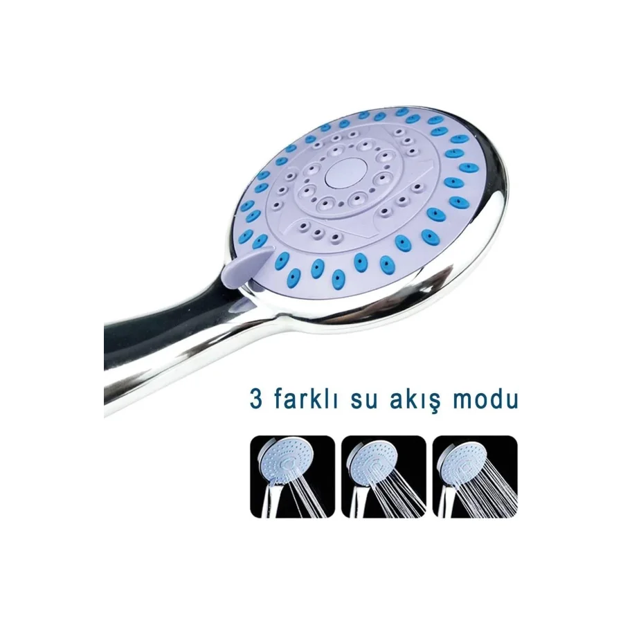 Duş Başlığı 3 Fonksiyonlu El Duşu