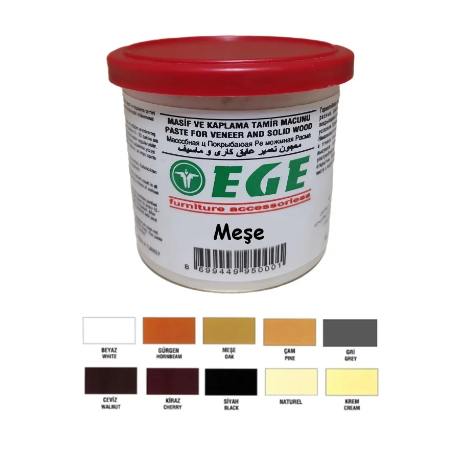 Egedekor Meşe Ahşap Mobilya Tamir Dolgu Macunu 200 Gr