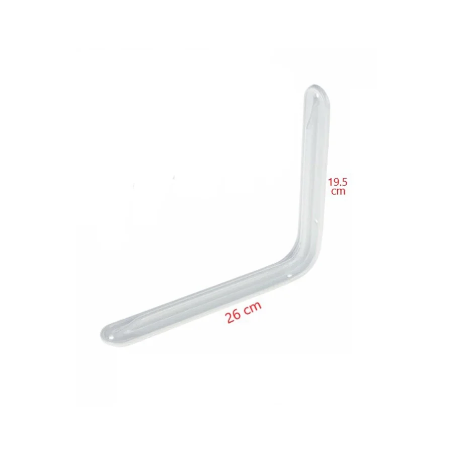 Flore Beyaz Lüks Raf Altı L Ayak 19.5x26