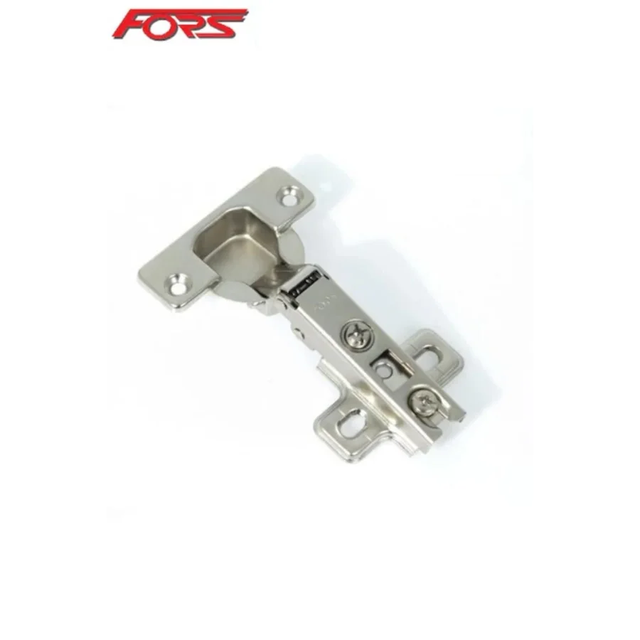 Fors Düz Menteşe Dolap Kapak Menteşesi Taban Dahil