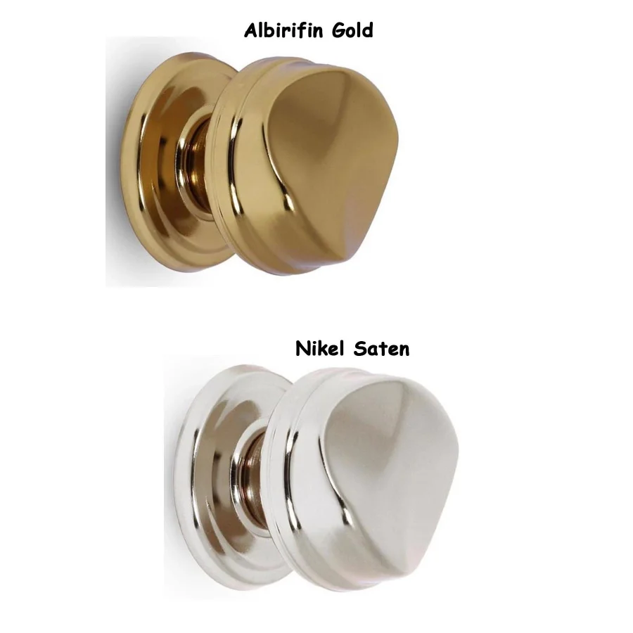 Gold Kumru Kapı Tokmağı Albirifin Kapı Topuz Kolu Altın