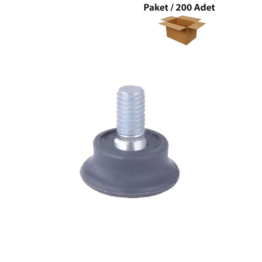 Gri Bingo Ayak Mobilya Yükseltici Paket 200 Adet