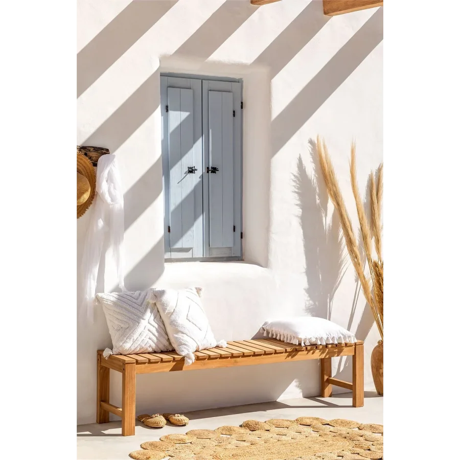 Izgara Model Ahşap Bench-bank 180x38x45 Cm