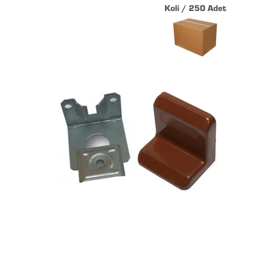 Kahverengi Askı Elemanı Koli 250 Adet