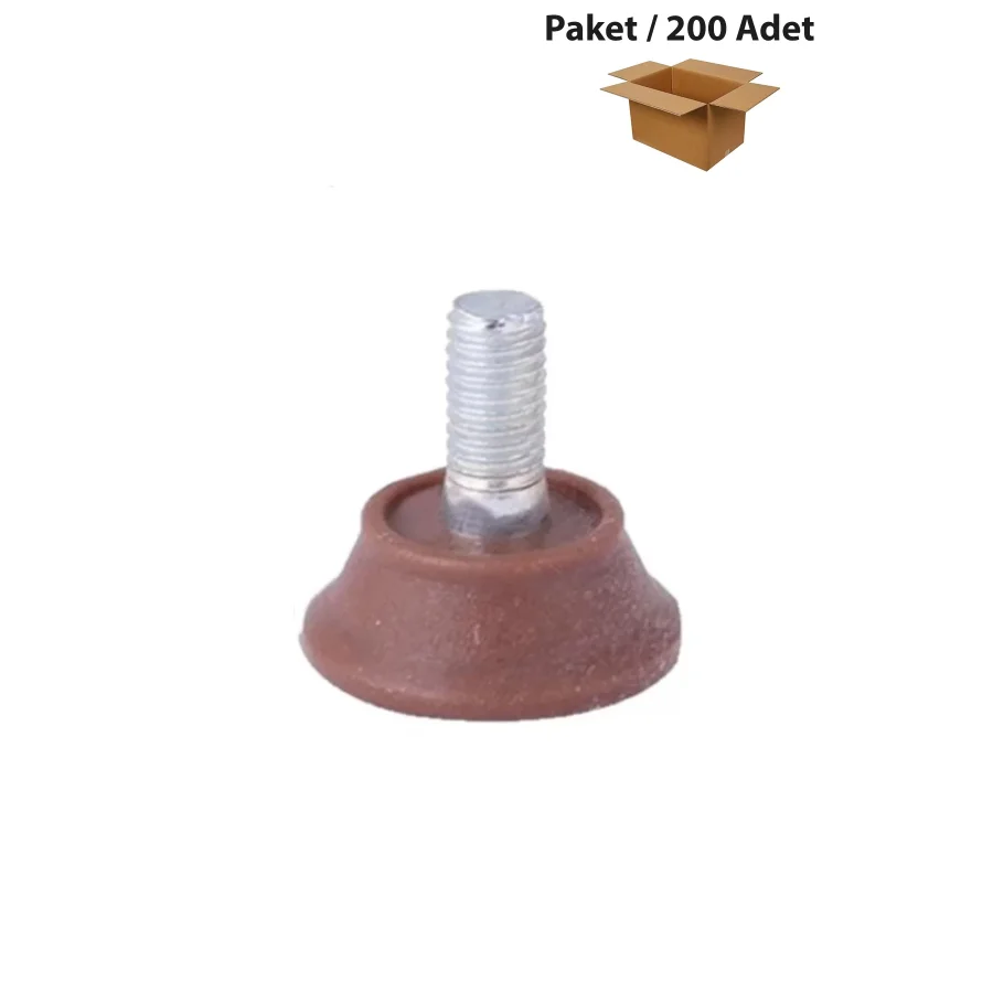 Kahverengi Bingo Ayak Mobilya Yükseltici Paket 200 Adet