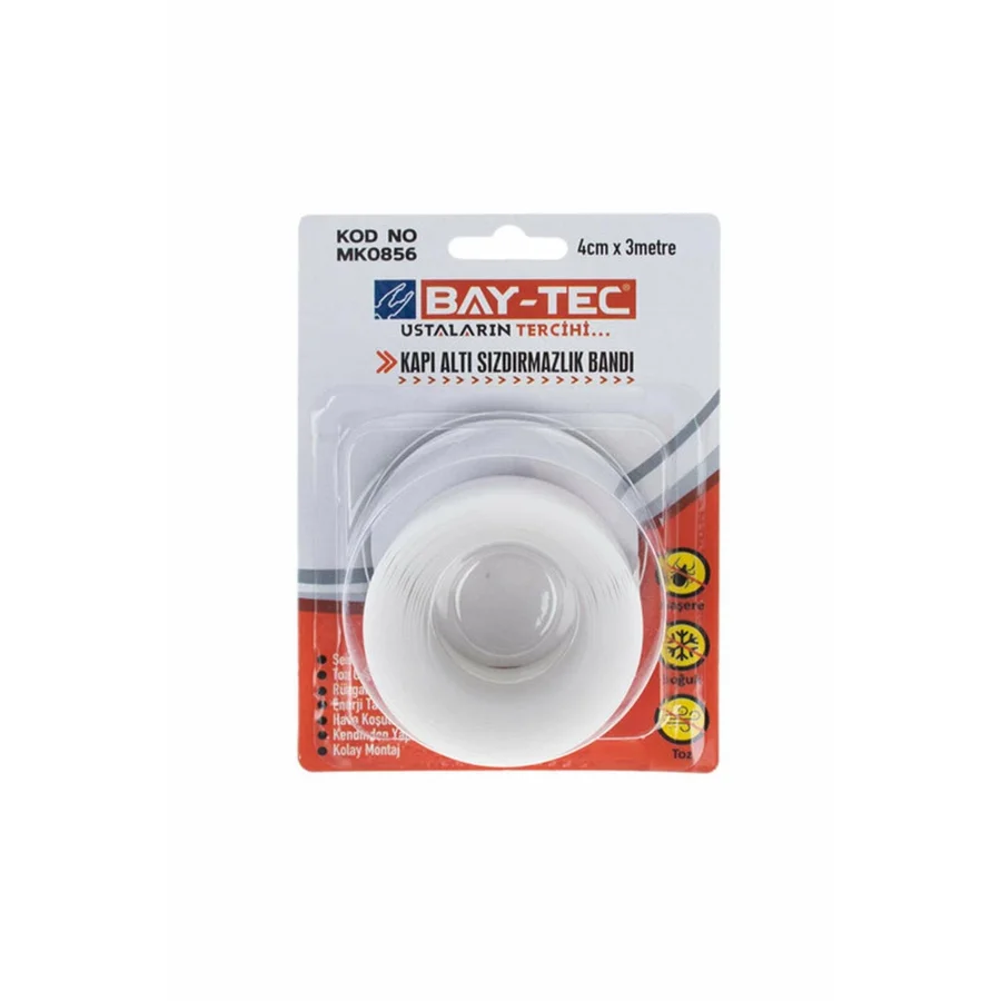 Kapı Altı Sızdırmazlık Bandı 40 mm x 3 Mt