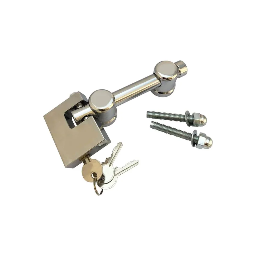 Kapı Emniyet Aparatı Alüminyum Takım Kilit Dahil