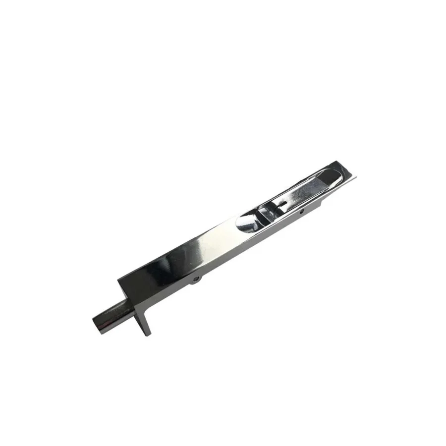 Krom Lüks Mandallı Gömme Sürgü 16 Cm