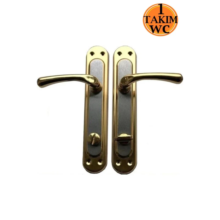 Kumru Albrifin Saten Aynalı WC Kapı Kolu