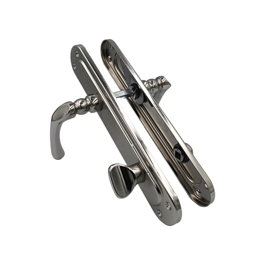 Kumru Nikel Saten Aynalı WC Kapı Kolu