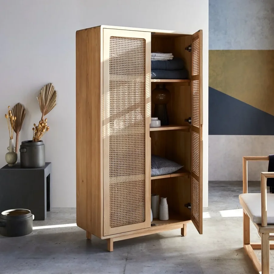 Luis Masif Ahşap Çok Amaçlı Büfe, Konsol 85x160x40 Cm