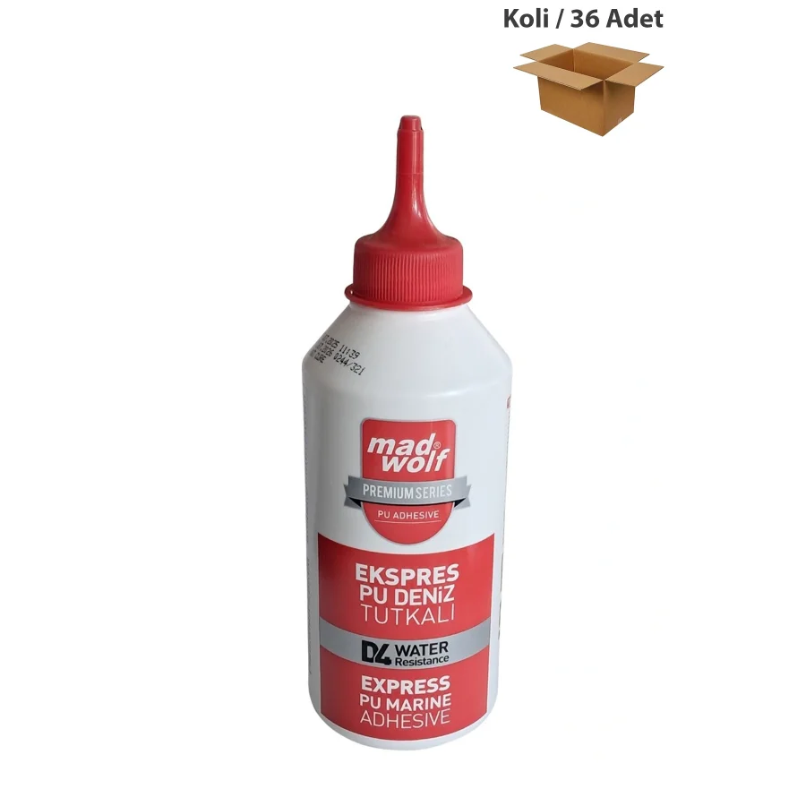 Madwolf PU Deniz Tutkalı Sarı 500 Gr Koli 36 Adet